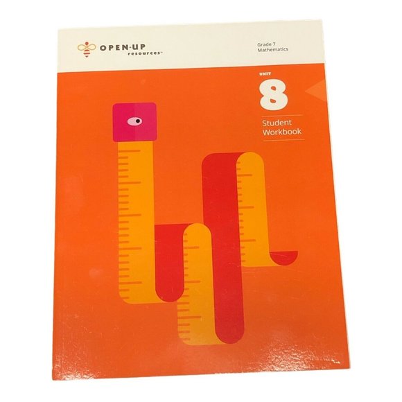 Open Up Resources Grade 7 Unit 8 Mathematics Homeschool 2018 Education Brand New - Picture 1 of 3
